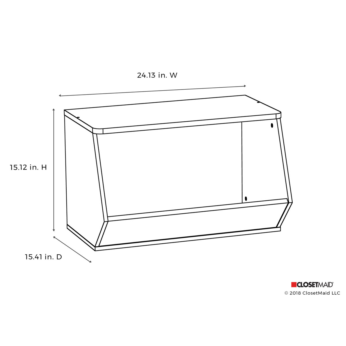 ClosetMaid KidSpace Stackable Angled Toy Organizer & Reviews Wayfair